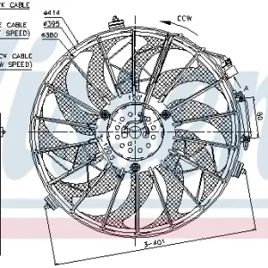 Preisknaller NISSENS 85648 - Lüfter, Motorkühlung
