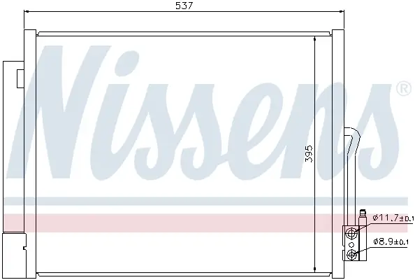 NISSENS 940156 - Kondensator, Klimaanlage - ** FIRST FIT ** Ausverkauf