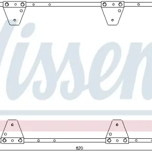 Knallerangebot NISSENS 940174 - Kondensator, Klimaanlage
