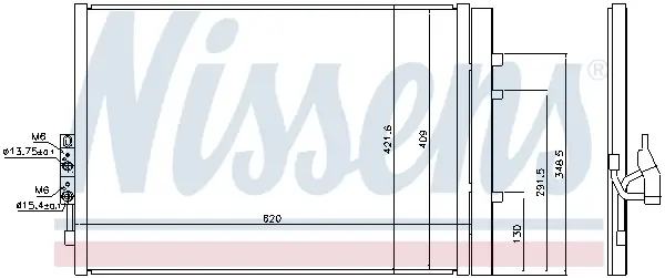 Must-Have NISSENS 940227 - Kondensator, Klimaanlage - ** FIRST FIT **