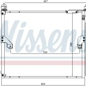 Expressversand NISSENS 940508 - Kondensator, Klimaanlage