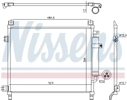NISSENS 940788 - Kondensator, Klimaanlage - ** FIRST FIT ** Bestseller