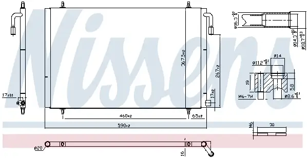 NISSENS 94392 - Kondensator, Klimaanlage - ** FIRST FIT ** Neuheit