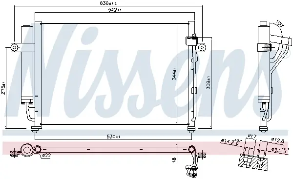 NISSENS 94646 - Kondensator, Klimaanlage Finale Aktion