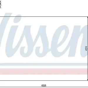 Günstig NISSENS 94937 - Kondensator, Klimaanlage - ** FIRST FIT **