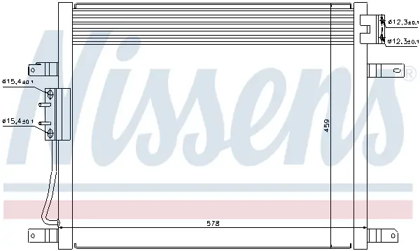 Sonderaktion NISSENS 94972 - Kondensator, Klimaanlage - ** FIRST FIT **