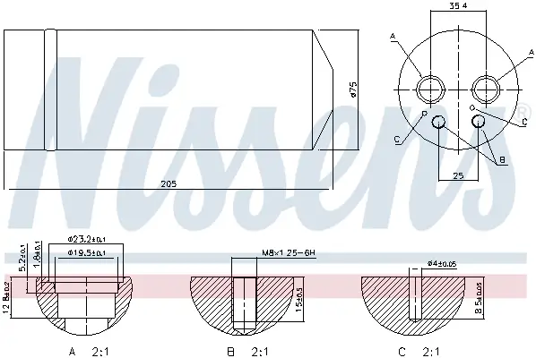 NISSENS 95314 - Trockner, Klimaanlage Highlight