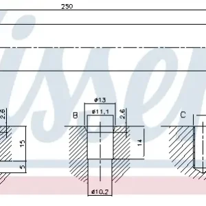 NISSENS 95522 - Trockner, Klimaanlage Top-Seller