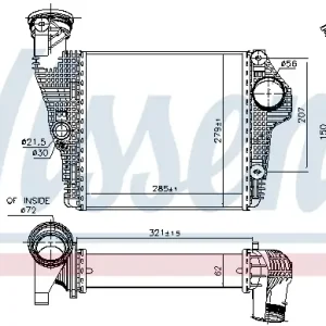 NISSENS 961435 - Ladeluftkühler - ** FIRST FIT ** Angebot