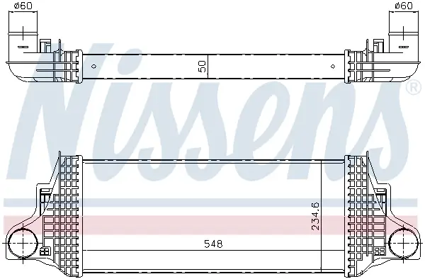 NISSENS 96419 - Ladeluftkühler - ** FIRST FIT ** Bestpreis