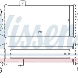 NISSENS 96558 - Ladeluftkühler - ** FIRST FIT ** Super-Preis