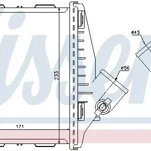NISSENS 96579 - Ladeluftkühler - ** FIRST FIT ** Solange Der Vorrat Reicht