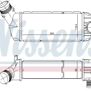 NISSENS 96720 - Ladeluftkühler - ** FIRST FIT ** Garantierte Lieferung
