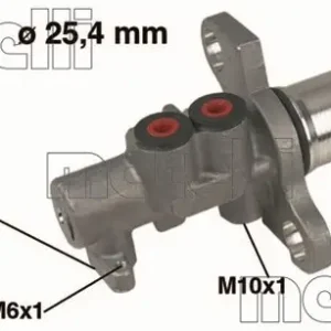Heißes Angebot METELLI 05-0368 - Hauptbremszylinder