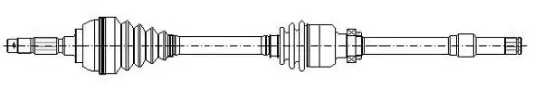 Ausverkauf METELLI 17-0104 - Antriebswelle