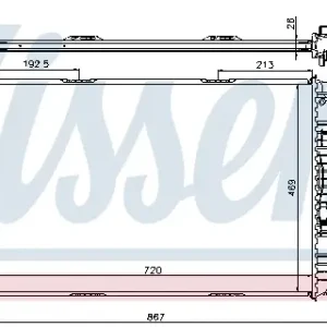 NISSENS 60323 - Kühler, Motorkühlung Jetzt Kaufen