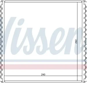 Nur Heute NISSENS 60358 - Niedertemperaturkühler, Ladeluftkühler