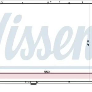 Neue Ware NISSENS 60605 - Kühler, Motorkühlung