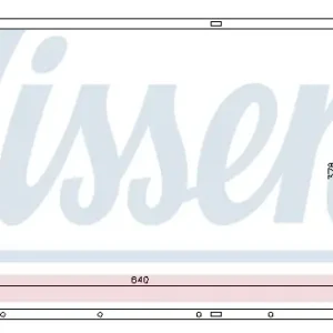 Bestpreis NISSENS 61233 - Kühler, Motorkühlung