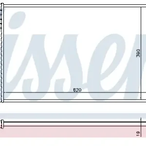 Markenprodukt NISSENS 617859 - Kühler, Motorkühlung