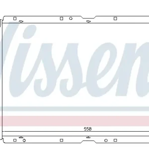 Highlight NISSENS 61847 - Kühler, Motorkühlung