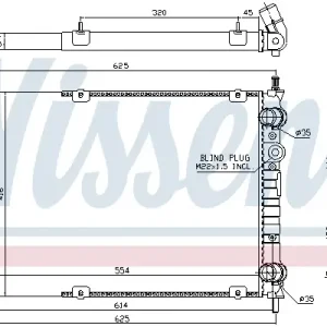 NISSENS 61879A - Kühler, Motorkühlung Angebot