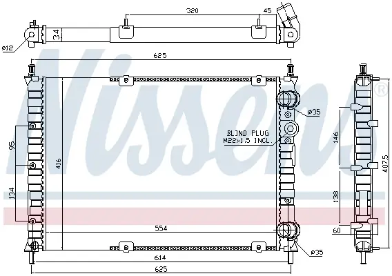 NISSENS 61879A - Kühler, Motorkühlung Angebot