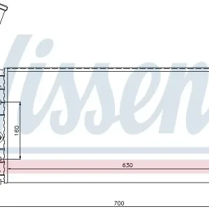 Günstig NISSENS 61892 - Kühler, Motorkühlung