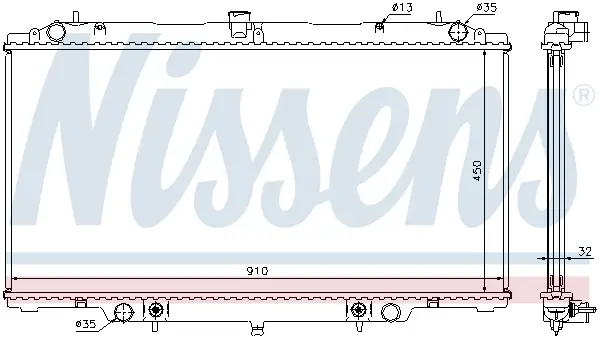 Meistverkauft NISSENS 62953A - Kühler, Motorkühlung - ** FIRST FIT **