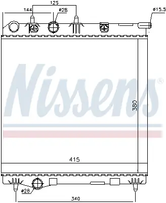 Online Kaufen NISSENS 636002 - Kühler, Motorkühlung