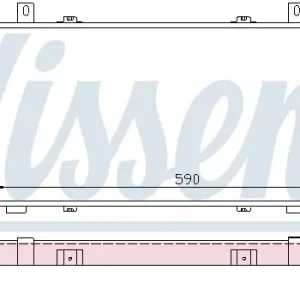 NISSENS 64102 - Kühler, Motorkühlung Billig