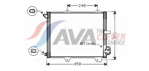 AVA Clever Choice SZ5088 - Kondensator, Klimaanlage - ** CLEVER FIT ** Rabatt