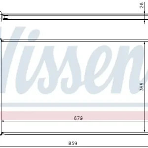 Direkt Vom Hersteller NISSENS 65231A - Kühler, Motorkühlung