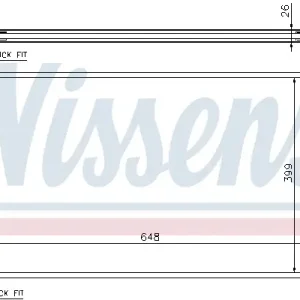 NISSENS 65277A - Kühler, Motorkühlung - ** FIRST FIT ** Sonderangebot