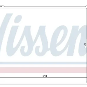 Sonderaktion NISSENS 66684 - Kühler, Motorkühlung