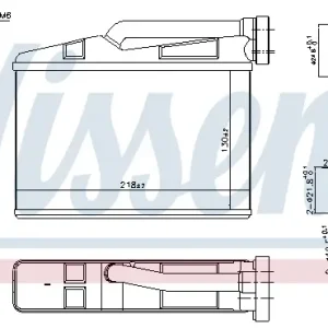 Knallerangebot NISSENS 70530 - Wärmetauscher, Innenraumheizung - ** FIRST FIT **