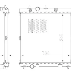 Sonderaktion NRF 550016 - Kühler, Motorkühlung