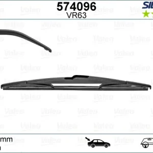 Nur Für Kurze Zeit VALEO VR63 Scheibenwischer 574096 - SILENCIO REAR