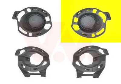 VAN WEZEL 4333593 - Lüftungsgitter, Stoßfänger - ** Equipart ** Letzte Chance