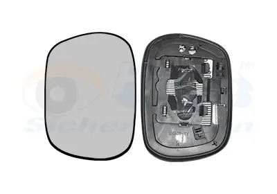 VAN WEZEL 5377837 - Spiegelglas, Außenspiegel - * HAGUS * Bestseller
