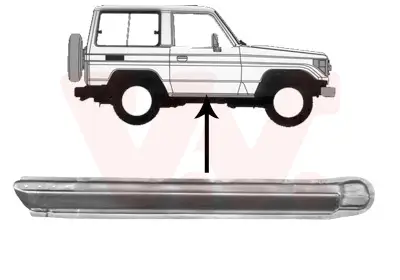 Schneller Versand VAN WEZEL 5379102 - Einstiegsblech