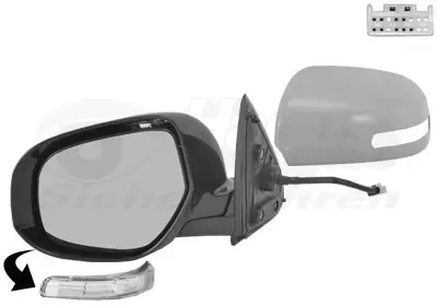 VAN WEZEL 3274807 - Außenspiegel - * HAGUS * Top-Seller