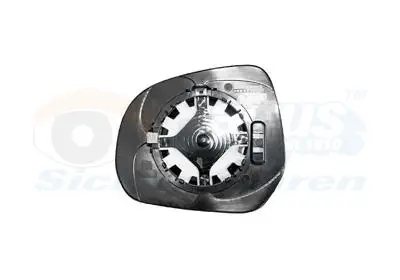 Top-Angebot VAN WEZEL 3702838 - Spiegelglas, Außenspiegel - * HAGUS *