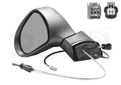 VAN WEZEL 4029803 - Außenspiegel - * HAGUS * Echt