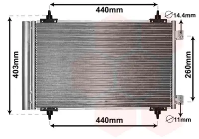 VAN WEZEL 09005263 - Kondensator, Klimaanlage Top-Preis