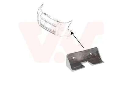 VAN WEZEL 0976567 - Halter, Stoßfänger Zertifiziert