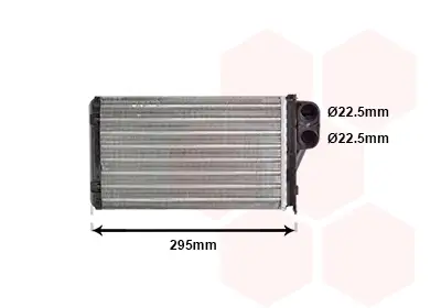VAN WEZEL 40006240 - Wärmetauscher, Innenraumheizung Billig