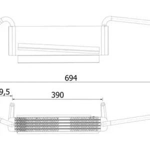 Sichere Zahlung MAHLE CLC 314 000S - Ölkühler, Motoröl