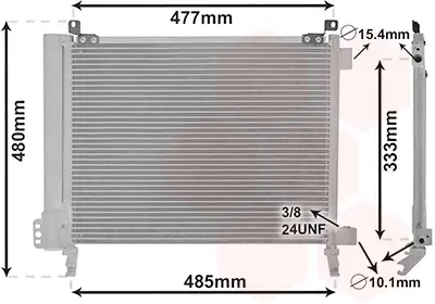 VAN WEZEL 13015704 - Kondensator, Klimaanlage Top-Angebot