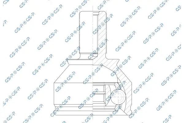 Preisreduziert GSP 802066 - Gelenksatz, Antriebswelle